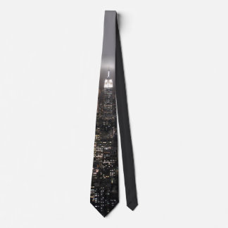 Empire State Building Tie NY City Souvenir Necktie