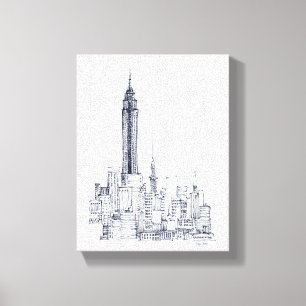 Empire State Canvas Print