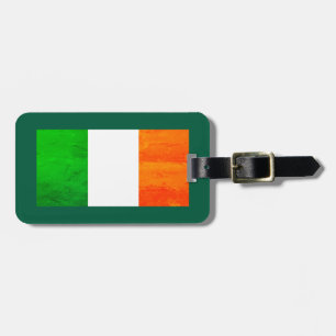 Empire State Irish - NYC with Ireland Flag Luggage Tag
