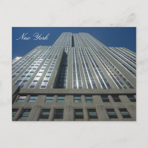 empire state sky postcard