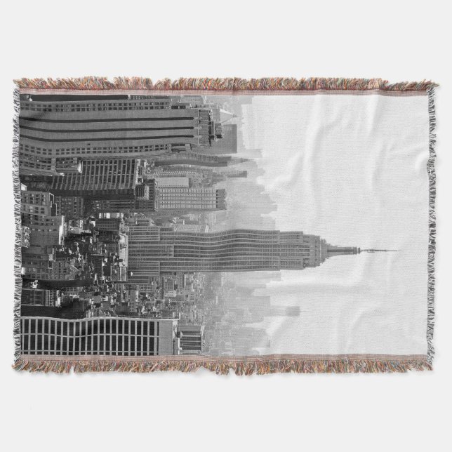 Empire State Throw Blanket (Front)