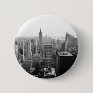 Empire States Building Manhattan 2 Inch Round Button