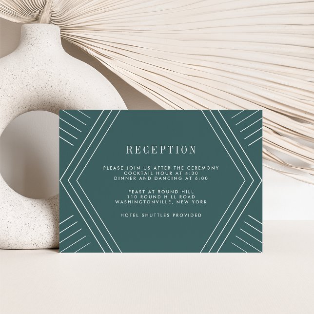 Empire Wedding Reception Card | Jasper (Creator Uploaded)