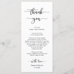 Emplacement de réception Merci, carte de police no