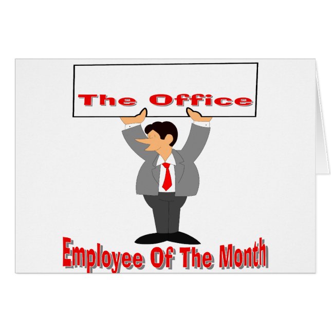 Employé du mois (Devant horizontal)