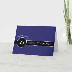 Employee 25th Anniversary Circle of Excellence Card