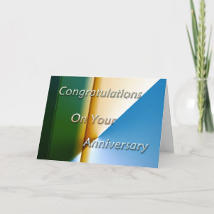 Employee Anniversary Card