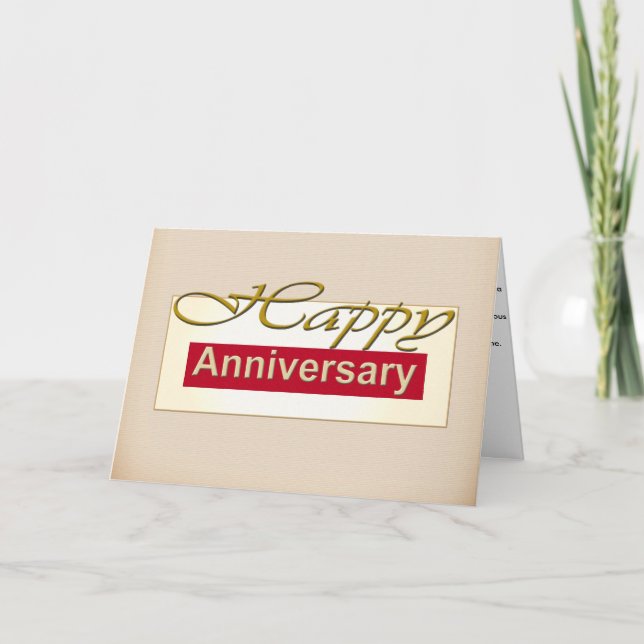 Employee Anniversary Cards (Front)
