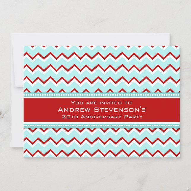 Employee Anniversary Party Invitations (Front)