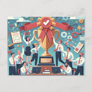 Employee Appreciation Day Cheers Postcard