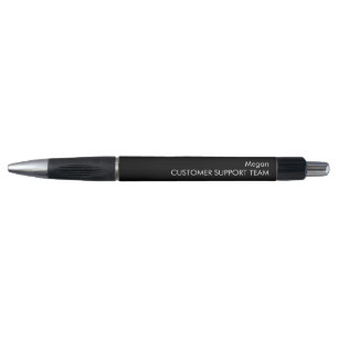 Employee Appreciation Gift Custom Name Black Pen
