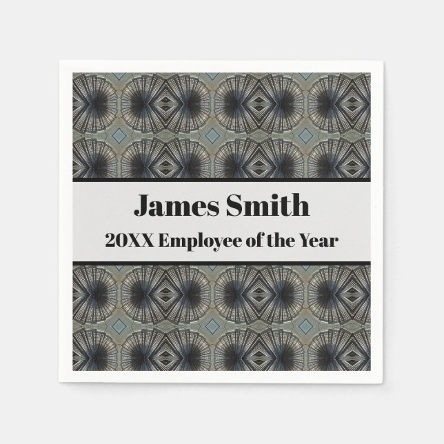 Employee Appreciation Professional Recognition Napkin (Front)