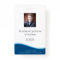 Employee Blue Professional ID Badge with Barcode