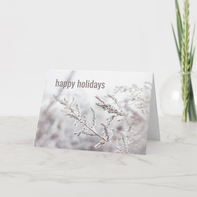 Employee Happy Holidays cards (Front)