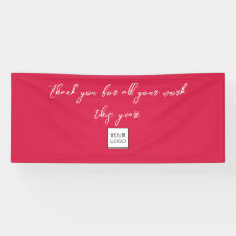 Employee Holiday Thank You SIgn