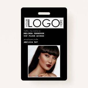 Employee ID Photo Company Identification  Badge
