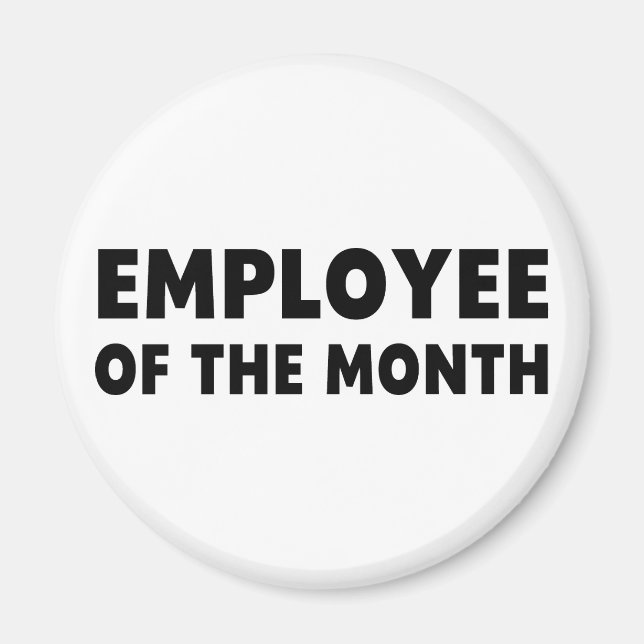 Employee Month Magnet (Front)