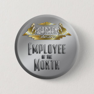 Employee of the Month 2 Inch Round Button