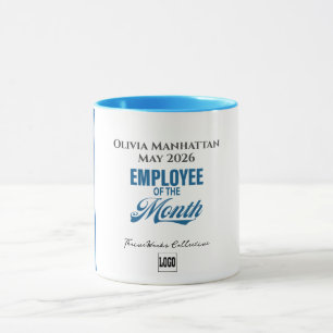 Employee of the Month Custom Business Recognition Mug