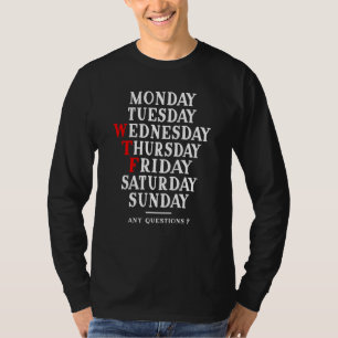 Employee Of The Week Employee Appreciation Any Que T-Shirt