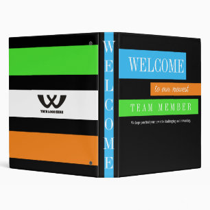 Employee orientation onboarding training welcome 3 binder