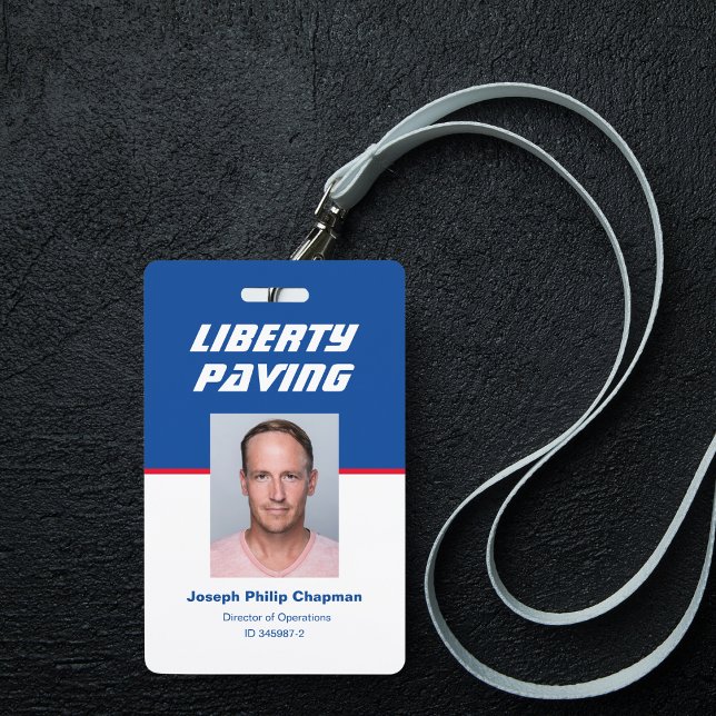 Employee Photo ID Badge (Creator Uploaded)