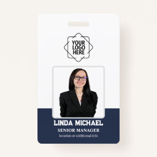 Employee Photo ID Company Security Badge