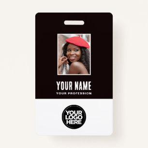 Employee Photo ID Company Security Badge