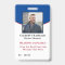 Employee Photo ID Identification Disability Cards