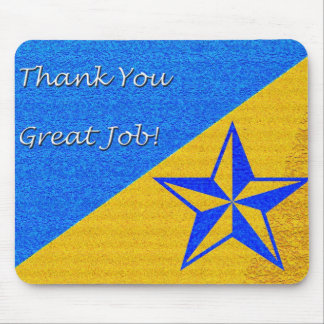 Employee Recognition Star Mouse Pad