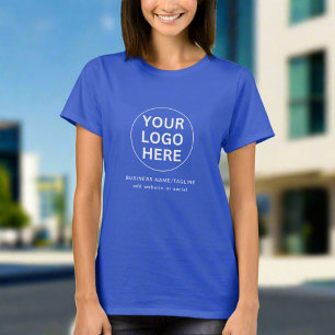 Employee Staff Uniform Small Business Logo T-Shirt