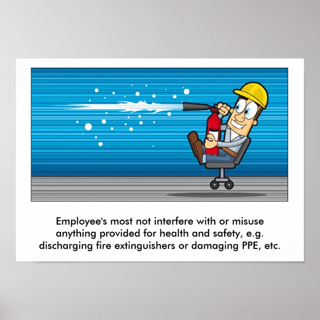 Employees Duties 001 Poster (Front)