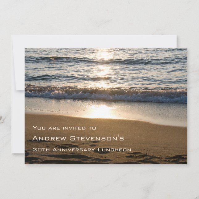 Employment Anniversary Luncheon Invitations (Front)