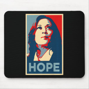 Empower Hope Joy Kamala Harris Obama Poster 47th S Mouse Pad