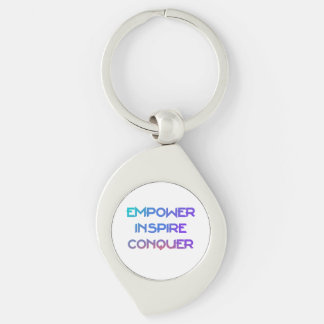 Empower Inspire Conquer Keychain