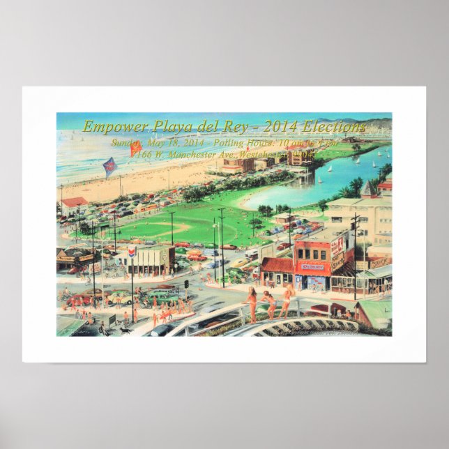 Empower Playa del Rey – 2014 Full Border Poster (Front)