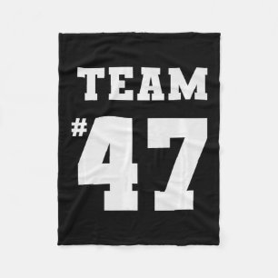 Empower Team 47 Kamala Harris Wheimer Inauguration Fleece Blanket