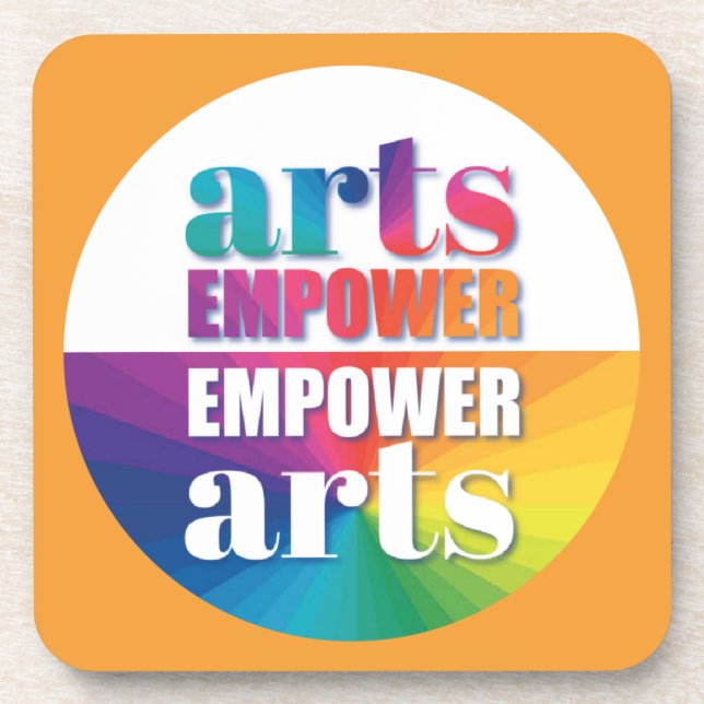 EMPOWER the Arts Coaster Set (Front)