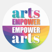 EMPOWER The Arts Stickers