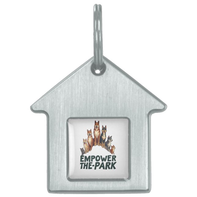 Empower the Park – Community Unity  Pet ID Tag (Front)