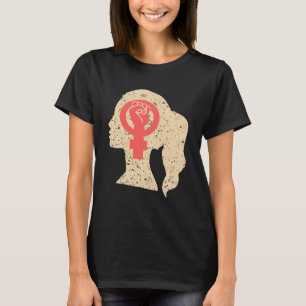 Empower Women's March Feminist Symbol Equality Pro T-Shirt