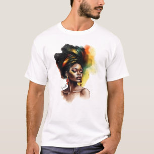 Empowered African-American Woman (2) T-Shirt