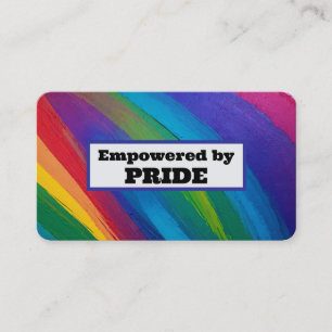 Empowered By PRIDE Business Card