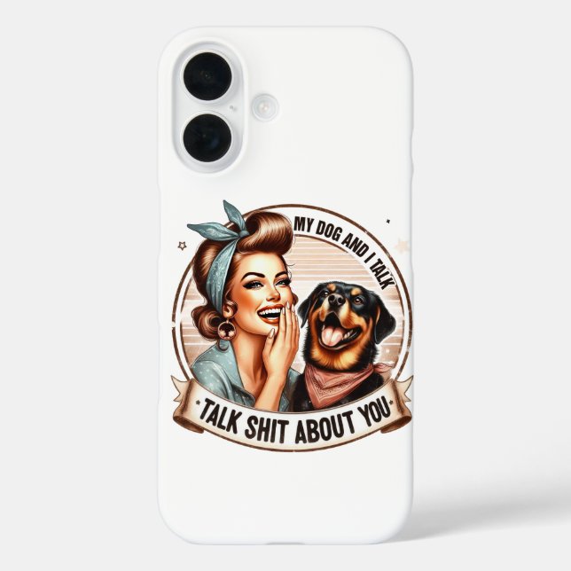 Empowered Woman - Retro Girl Vibes Case-Mate iPhone Case (Back)