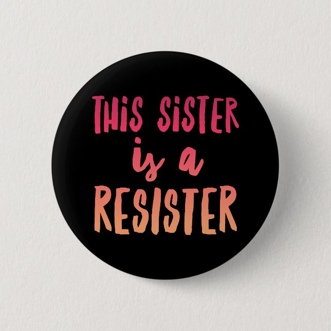 Empowered Women  2 Inch Round Button (Front)