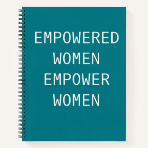 Empowered Women Empower Cool RBG Notebook