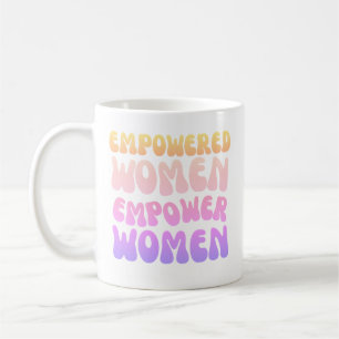 Empowered Women Empower Women Retro Vintage quote Coffee Mug