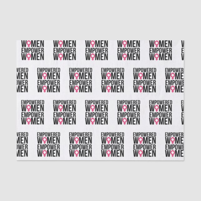 Empowered Women Empower Women Tissue Paper (Front)