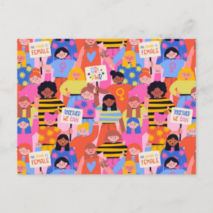 Empowered Women Postcard