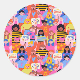 Empowered Women Sticker